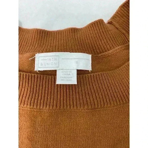 NWOT- 14th & Union Multicolor Crewneck pullover sw - Picture 3 of 4